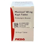 قرص مستینون 60 میلی گرم بسته 20 عددی - MESTINON 60 MG TABLET - تصویر 2