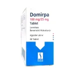 قرص مادوپار 125 میلی گرم ترک (Domirpa)