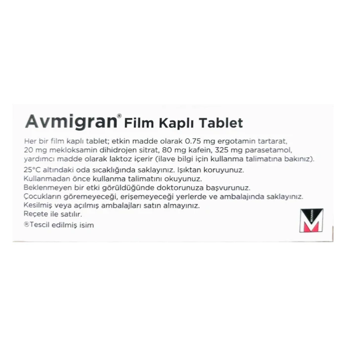 قرص آوامیگرن خارجی (Avmigran)